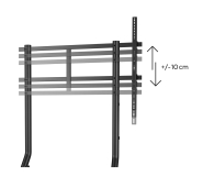 Hama MOBILNY Stojak do TV VESA 1000x600 100" MAX 80 KG - 1516988 - zdjęcie 5